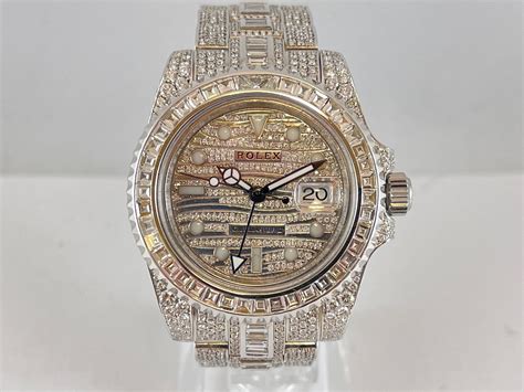 rolex bekleed met diamanten|Rolex.